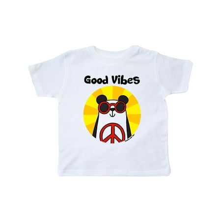 

Inktastic GOOD VIBES Gift Toddler Boy or Toddler Girl T-Shirt