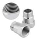 thumbnail image 4 of 2Pcs 32mm M18*1.5 O2 Oxygen Sensor Extender Extension Spacer Bungs Adapter Silver, 4 of 4