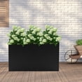 thumbnail image 4 of Steel Planter Box with Removable Insert Shelf Garden Box with Drainage Hole, 4 of 10