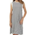 thumbnail image 4 of Lixiuxyad Sleeping Dresses Nightgowns For Women With Built In Bra Sleeveless Sleepwear Casual Loose Nightshirts Soft Comfy Sleepshirts, 4 of 5