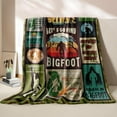 thumbnail image 6 of Big Foot Sasquatch Gifts, Bigfoot Blanket for Men Women Kids, Bigfoot Gifts, Sasquatch Gifts, Christmas Birthday Gifts for Sasquatch Lovers, Big Foot Gifts Blanket Throw 60"x50", 6 of 6