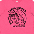 thumbnail image 4 of Inktastic Summer Vacation Mode Clearwater Beach Florida Youth T-Shirt, 4 of 5