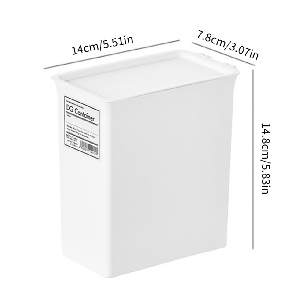 Plastic Storage Bin Tote Organizing Container with Lid for Crayons/Pens