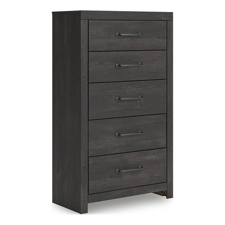 Signature Design by Ashley Granaport Dark Gray 5 Drawer Chest