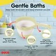 thumbnail image 3 of DOLU Foldable Bath Ladle for Compact Toddler Wash Tub, Ages 6+ Months, Relax Eco Green, 3 of 5