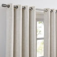 thumbnail image 4 of SUNSHIELD ESSENTIALS Bellamy 100% Blackout Curtains for Living Room, Bedroom and Nurseries, 50” x 84”, Linen, 4 of 7