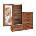 thumbnail image 3 of Recamara King Size Kessa Muebles 5 Piezas Encino 200 x 170 x 11 cm, 3 of 5