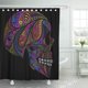 thumbnail image 1 of Cortina de Ducha ABPHQTO calavera Humana Color Azúcar 150x180 cm, 1 of 1