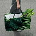 thumbnail image 7 of Tropical Jungle Palm Leaves Large Capacity Reusable Foldable Oxford Cloth Easter Basket Tote Bag Shopping Bags Decorative Box, 7 of 7