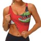 thumbnail image 3 of Balery Cool Crocodile With Sunglasses Sujetadores deportivos con espalda cruzada para mujer, acolchados, sin costuras, de alto impacto, ideales para yoga, gimnasio, entrenamiento y fitness.-X-Large, 3 of 8