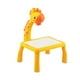 thumbnail image 2 of Proyector de dibujo para niños con diseño de cervatillo, mesa de proyección con batería ajustable de 3 niveles y efecto de sonido, color amarillo, 2 of 9
