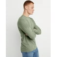 thumbnail image 2 of Hanes Long-Sleeve T-Shirt Men's Originals Tri-Blend Lightweight Crewneck Jersey, 2 of 5