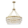 thumbnail image 3 of Windham 6-Light Pendant in Warm Brass, 3 of 6