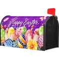 thumbnail image 3 of Spring Happy Easter Mailbox Covers Magnetic Bunny Eggs Mailbox Cover Butterfly Floral Mailbox Cover Magnetic Mailbox Wraps Standard Size 18" X 21" Holiday Garden Mailboxs Decorations for Outside, 3 of 6