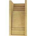 thumbnail image 4 of 9"W x 9"D x 18"H Wide Pescadero Rough Cedar Woodgrain TimberThane Corbel, Primed Tan, 4 of 6