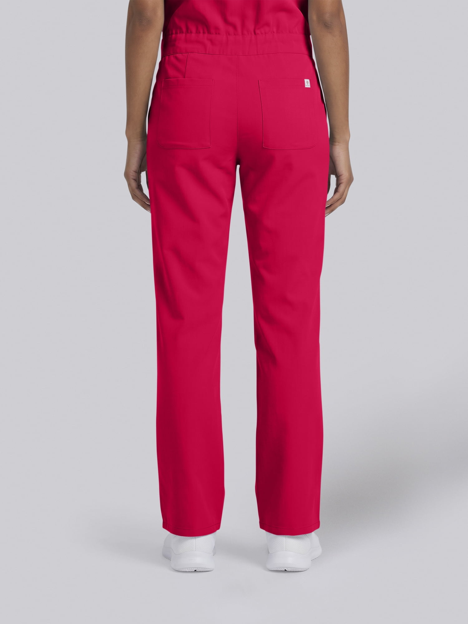 Scrubstar Ultimate Women’s Antimicrobial Drawstring Straight Leg Scrub Jumpsuit, Sizes XS–2XL