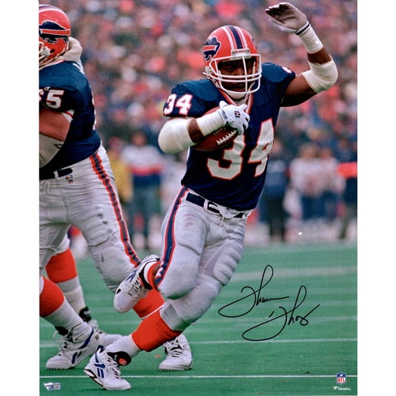 Thurman Thomas Buffalo Bills Autographed 16" x 20" Vertical Photograph