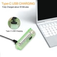 thumbnail image 3 of Linterna Llavero Mini LED EDC Pesca Camping Emergencia Luces Verde Barbie Nuevos Originales, 3 of 7