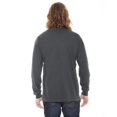 thumbnail image 2 of American Apparel - Fine Jersey Long Sleeve Tee - 2007 - Asphalt - Size: 3XL, 2 of 3