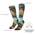 thumbnail image 6 of Salouo Whimsical Treehouse Painting Print Women's Men's Ankle Socks 1-pack Casual Athletic Socks for Unisex Adult Moisture-Wicking Socks for Daily Wear/Running/Sport, 6 of 8