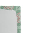 thumbnail image 2 of Ambesonne Japanese Fitted Sheet, Dolphin Couple, Twin XL Size, Green Pink, 2 of 2