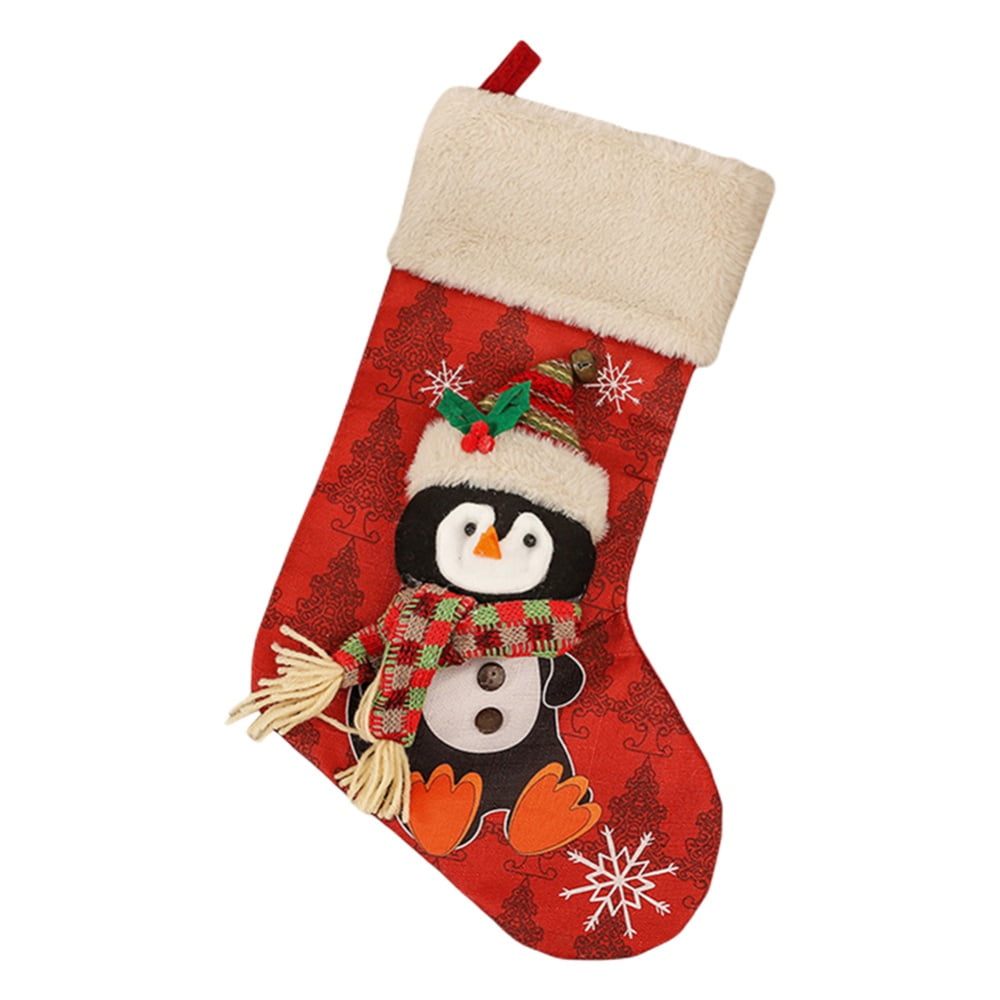 Christmas Stockings Christmas Gift Bag Christmas Tree Fireplace Shelf