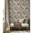 thumbnail image 3 of Advantage Canopy Beige Leaf Wallpaper, 3 of 4