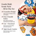 thumbnail image 4 of Kitsch x BT21 Satin Scrunchies for Women - No Crease Hair Ties for Girls | Scrunchies For All Hair Types and Textures, Perfect for Day or Night | Ideal Gifts for Women - 4 Pcs, 4 of 4