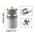 thumbnail image 2 of B22 to E26 E27 Light Socket Adapter Converter UK Bayonet Lamp Base Screw Bulb Holder CE Rohs Certified Metal Construction, 2 of 6
