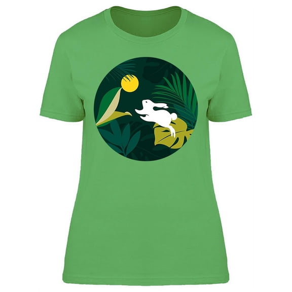 Rabbit Sun T-Shirt Women -Image by Shutterstock, Female Medium