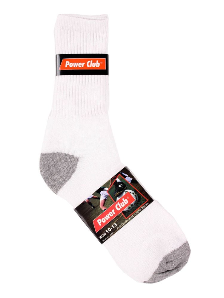 Power Club Mens 12 Pairs of Full Length Sport Socks