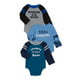 image 0 of Garanimals Baby Boy Long Sleeve Bodysuit Multipack Set, 3-Piece, Sizes 0/3-24 Months