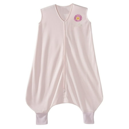 - HALO Early Walker SleepSack Wearable Blanket, 100% Poly Knit, Pink Flower, Extra Large