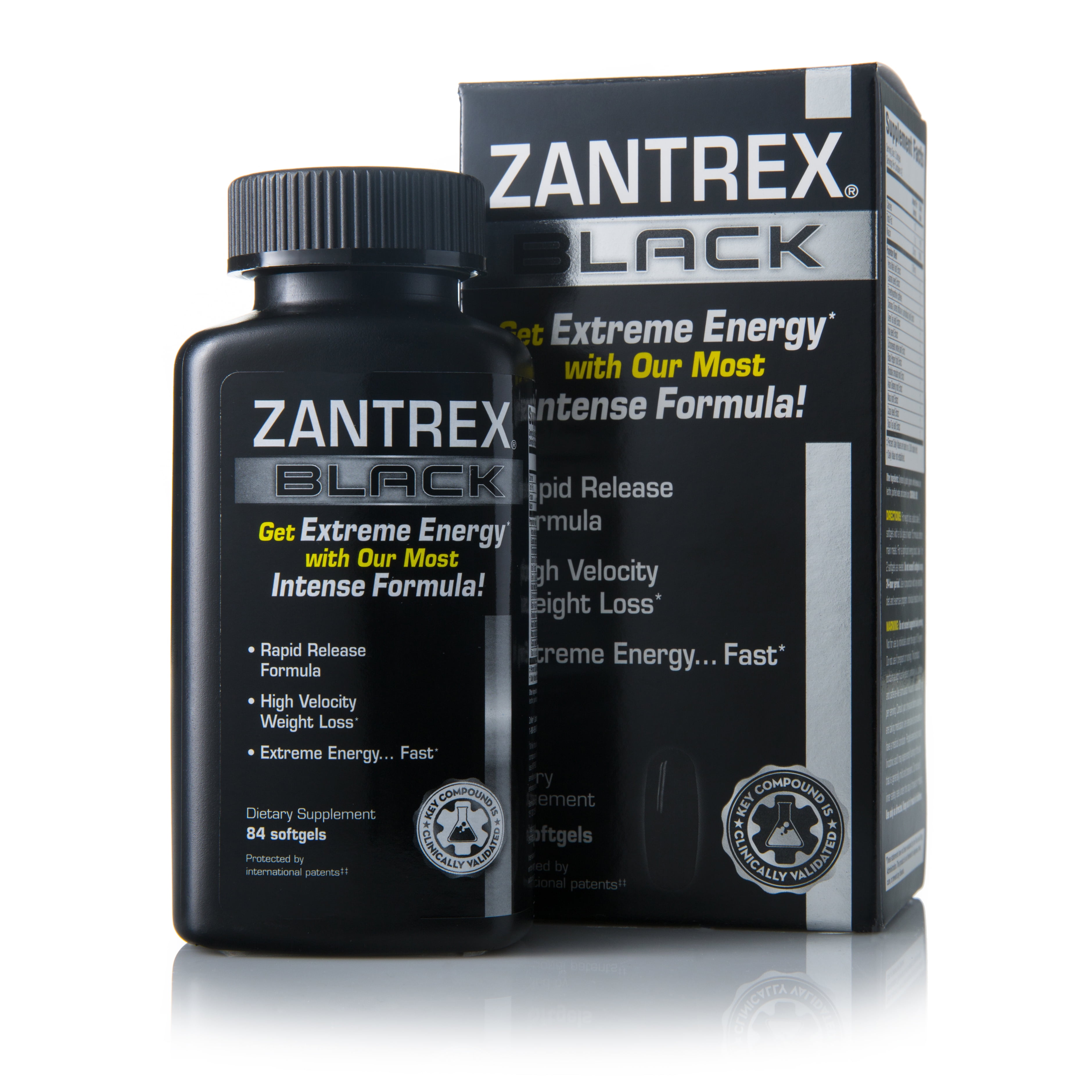 Zantrex-3 Black Rapid Release Softgels,  84 Count