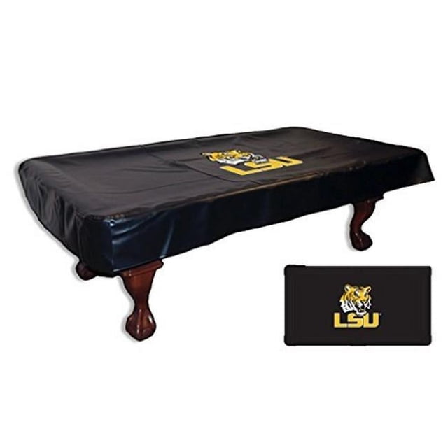 Holland Bar Stool BCV7LaStUn Louisiana State Billiard Table Cover