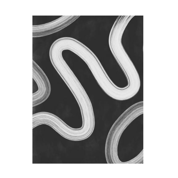 Trademark Fine Art Elena Ristova  blackawhite42 Canvas Wall Art