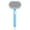 Sky Blue, variant on mtvxesu Pet Toys for Large Cats, Pet Shedding Brush Pet Comb Shedding Comb Styling and Dog Automatic Fading Grooming Hair Brush Pet Prime Day