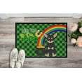 thumbnail image 2 of Black and Cream Chihuahua St. Patrick's Day Indoor or Outdoor Mat 24x36 36 in x 24 in, 2 of 5