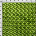 thumbnail image 3 of oneOone Velvet Light Green Fabric Skull Sewing Craft Projects Fabric Prints By Yard 58 Inch Wide, 3 of 5