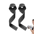 thumbnail image 4 of Weight Lifting Wrist Wraps, Breathable Deadlift Wrist Straps with Buckle, Skin Friendly Weightlifting Band for Increasing Friction, Cushioned Wrist Band for Strength Training, 4 of 9