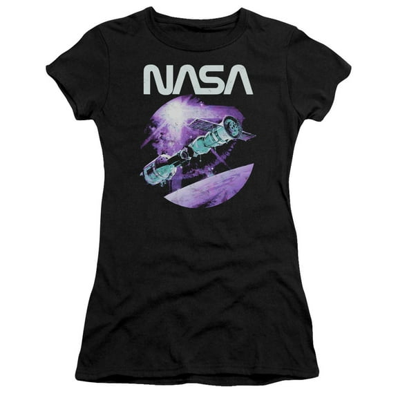 Nasa - Come Together - Juniors Teen Girls Cap Sleeve Shirt - Large