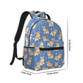 thumbnail image 2 of Goofa Corgi Pattern Comfortable Student Backpack - Ergonomic Design, Durable, Water-Resistant, Multi-Compartment,Travel, and Outdoor Activities, 2 of 5
