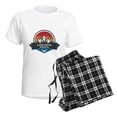 thumbnail image 4 of CafePress - Alpine Mountain Ski & Ride Scranton Pennsylvania Pajamas - Women's Short Sleeve Print T-Shirt and Pants Light Cotton Pajama Set, 4 of 7