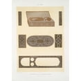 thumbnail image 2 of Émile Prisse d'Avennes 14x18 Black Ornate Wood Framed Double Matted Museum Art Print Titled - Mosque of Thelay Abou-Rezyq; Assembly and Details of the Mimbar (15th Century) (1877), 2 of 5