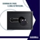 thumbnail image 2 of Caja Fuerte Biométrica KASHBILL Negro Avanzada 30x38x30 cm Con Cierre de Huella Digital para Hogar y, 2 of 9