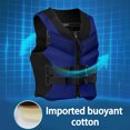thumbnail image 2 of Life Jacket Anti-scratch Large Buoyancy Inflatable Smooth Zipper Safety Vest Swimming Equipment, 2 of 7