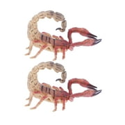 2pcs Scorpion Animal Model Figure Action Figures Toy for Children Gift Home Decor