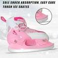 thumbnail image 5 of MammyGol Adjustable Ice Skates for Kids Boys Girls, Anti-Skid Ice Skate Soft Padding and Reinforced Ankle Support Ice Hockey Suitable for Outdoor and Skating Rinks-Pink Size(1-4), 5 of 6