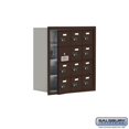 thumbnail image 1 of SalsburyIndustries 19148-12ZRC Cell Phone Storage Locker With Front Access Panel - 4 Door High Unit, Bronze, 1 of 1