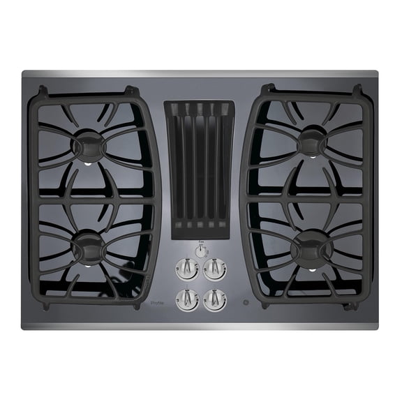 PGP9830SRSS 30" Gas Downdraft Cooktop w/ 4 Burners